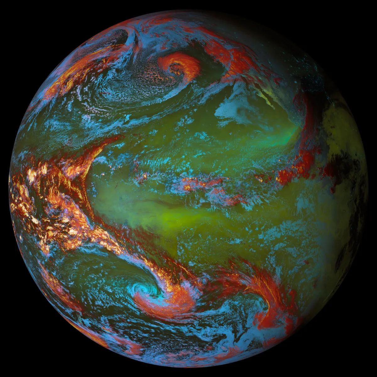 Anatomy of a habitable planet: Earth as you've never seen it